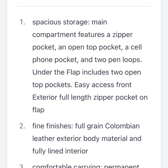 Kenneth Cole Reaction Men’s Leather 15.6” Black Laptop Flapover Messenger Bag - Picture 7 of 8